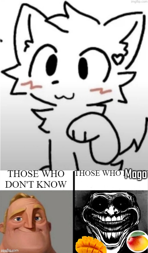 Those who mago ???☠️ | Mago | image tagged in those who know | made w/ Imgflip meme maker