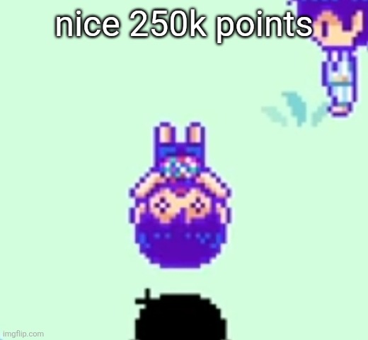Image Title | nice 250k points | made w/ Imgflip meme maker