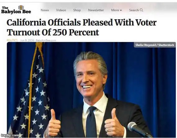 Cheaters Gonna Cheat | image tagged in california,gavin,voters,voter fraud | made w/ Imgflip meme maker
