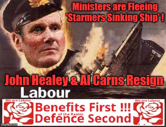 Ministers are fleeing 'Starmers Sinking Ship' - Benefits 1st, Defence of the Realm 2nd | Ministers are Fleeing 'Starmers Sinking Ship' ! Ministers are quitting Starmers Gov. over defence cuts; Another 'BROKEN PLEDGE'; Lies; Lies; Lies; My Government ? Putting 'BENEFITS' First ! Country 1st ? Keep paying your taxes !!! Student loan interest rates to rise? Reeves is coming for your Pensions, Savings and ISA's next; "Who can we tax in order to pay benefits to others."; Labour Work and Pensions Secretary Pat McFadden; Pat McFadden Gotta get the money from somewhere !!! If you have any saving then you're on my list !!! #ISA's; Tax & Spend, it's what we do ! I'm coming for your savings ! Basic Income Tax set to RISE Under Reeves/Labour; #Immigration #Starmerout #Labour #KeirStarmer #labourisdead #nevervotelabour #Antisemitism #Savile #Paedo #Worboys #GroomingGangs #Paedophile #IllegalImmigration #Immigrants #Invasion #StarmerResign #strikes #DigitalID #ID Starmerout Labour Starmer Mandelson Rayner Blair KeirStarmer labourisdead Illegal Immigration Immigrants Invasion StarmerResign Island of strangers Lucy Connolly Two-Tier Justice Andy Burnham Hadush Kebatu Iranian immigrant; Tax & Spend; Up 10% from 20p in the pound to 22p in the pound !!! #ISA; #Personal Savings; #ISA's; Have to get the cash for all those benefits from somewhere ! "Who can we tax more in order to pay benefit to others"; My Government Lied to Us; 'DEFENCE of the REALM' Second; Country 1st Party 2nd; Benefits 1st Defence 2nd; UK 'NOT SAFE' under Starmer; John Healey & Al Carns Resign | image tagged in starmer labour lies liar,benefits first defence second,illegal immigration immigrants,john healey al carns,andy burnham | made w/ Imgflip meme maker