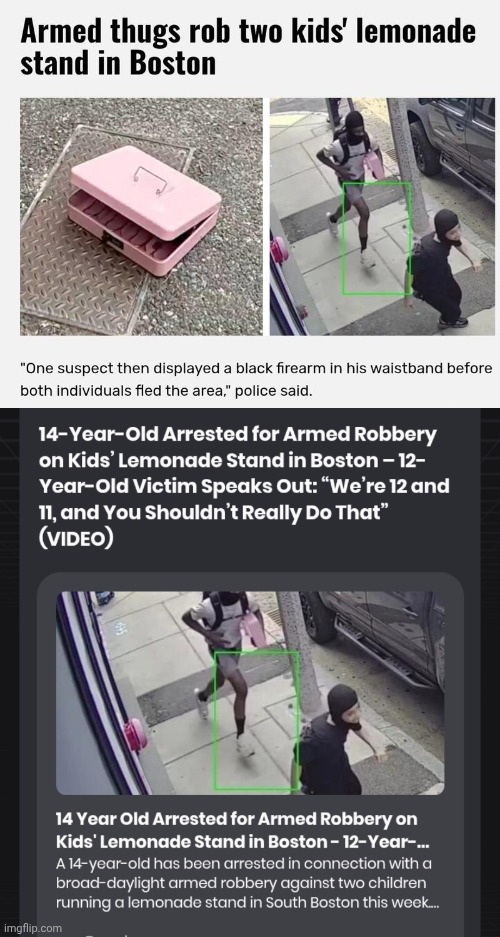 Lemonade stand robbed at gunpoint in Demorhhoid city | image tagged in screenshot_20260613_013131_chrome jpg,armed robbery,lemonade | made w/ Imgflip meme maker