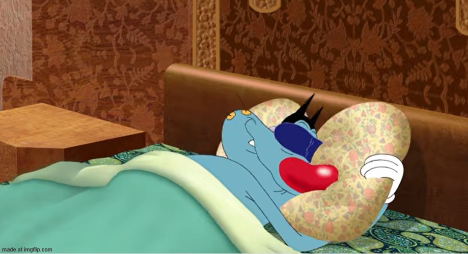GUESS WHOS GOING TO JOIN THIS STREAM(HELLO FRUITY) | image tagged in oggy hugging a pillow and purring | made w/ Imgflip meme maker