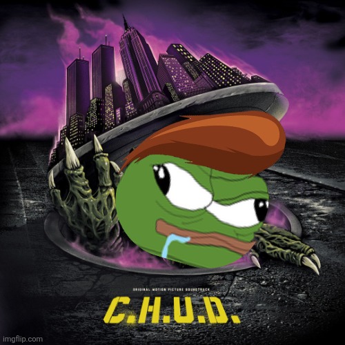 Pepe the frog meme | image tagged in chud_cover_1800x1800_954decf7-3734-40b2-bd15-c90185b7fbc1_1080x | made w/ Imgflip meme maker