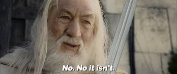 No, it isn't | image tagged in no it isn't | made w/ Imgflip meme maker