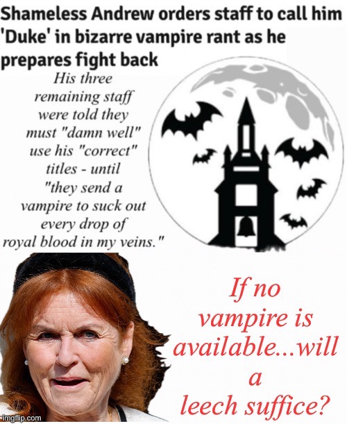 Bloodsucker's Former Gravy Reign | image tagged in complicit,accomplice,no accomplishments | made w/ Imgflip meme maker