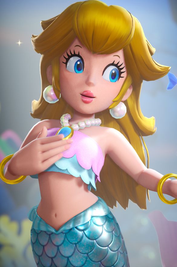 MerPeach Blank Meme Template