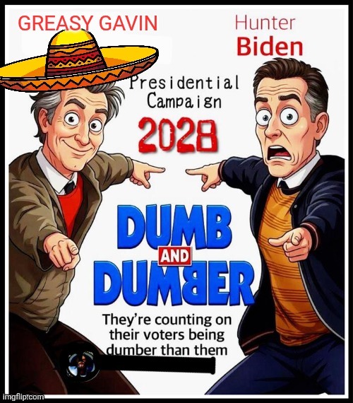 Greasy Gavin and Hunter Biden  toons | image tagged in greasy gavin and hunter biden toons | made w/ Imgflip meme maker