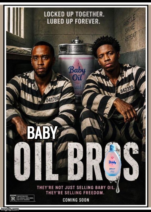 Karmelo Anthony and Diddy Baby Oil Bros | image tagged in karmelo anthony and diddy baby oil bros | made w/ Imgflip meme maker
