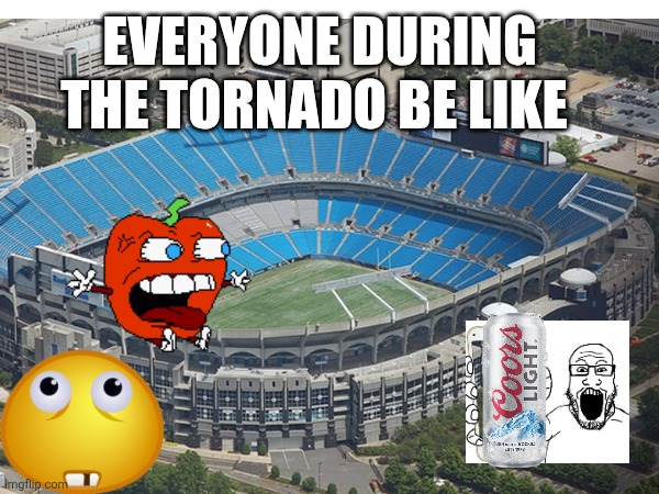 June 13, 2026. | Everyone during the tornado be like | image tagged in tornado | made w/ Imgflip meme maker