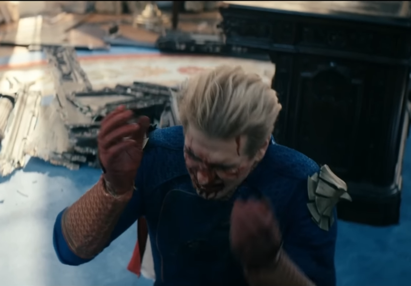 Homelander Begging 2 Blank Meme Template