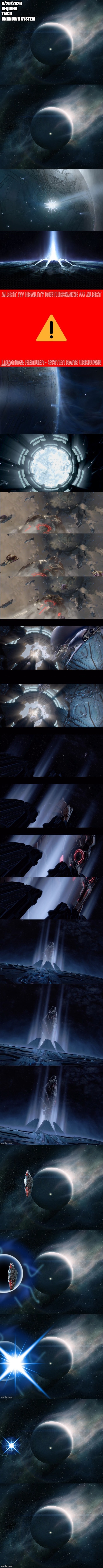W E  A R I S E (also yes there is 6/20/2026 event in ba sing se, it just began) | image tagged in forerunners,requiem,war,composer | made w/ Imgflip meme maker