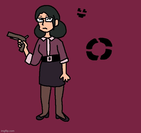 I drew Miss Pauling instead of going to sleep | made w/ Imgflip meme maker