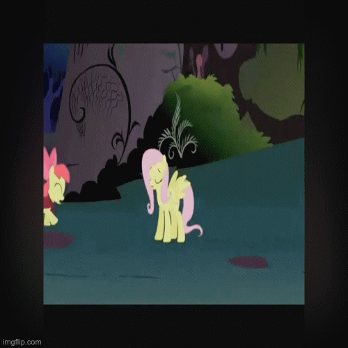 Sweetie Belle Screaming Galore | image tagged in gifs,sweetie belle,fim,mlp fim,applebloom,fluttershy | made w/ Imgflip images-to-gif maker