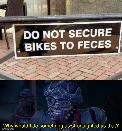 Bike Lock | image tagged in img_6269 jpeg,why would i do something as shortsighted as that,bike,feces | made w/ Imgflip meme maker