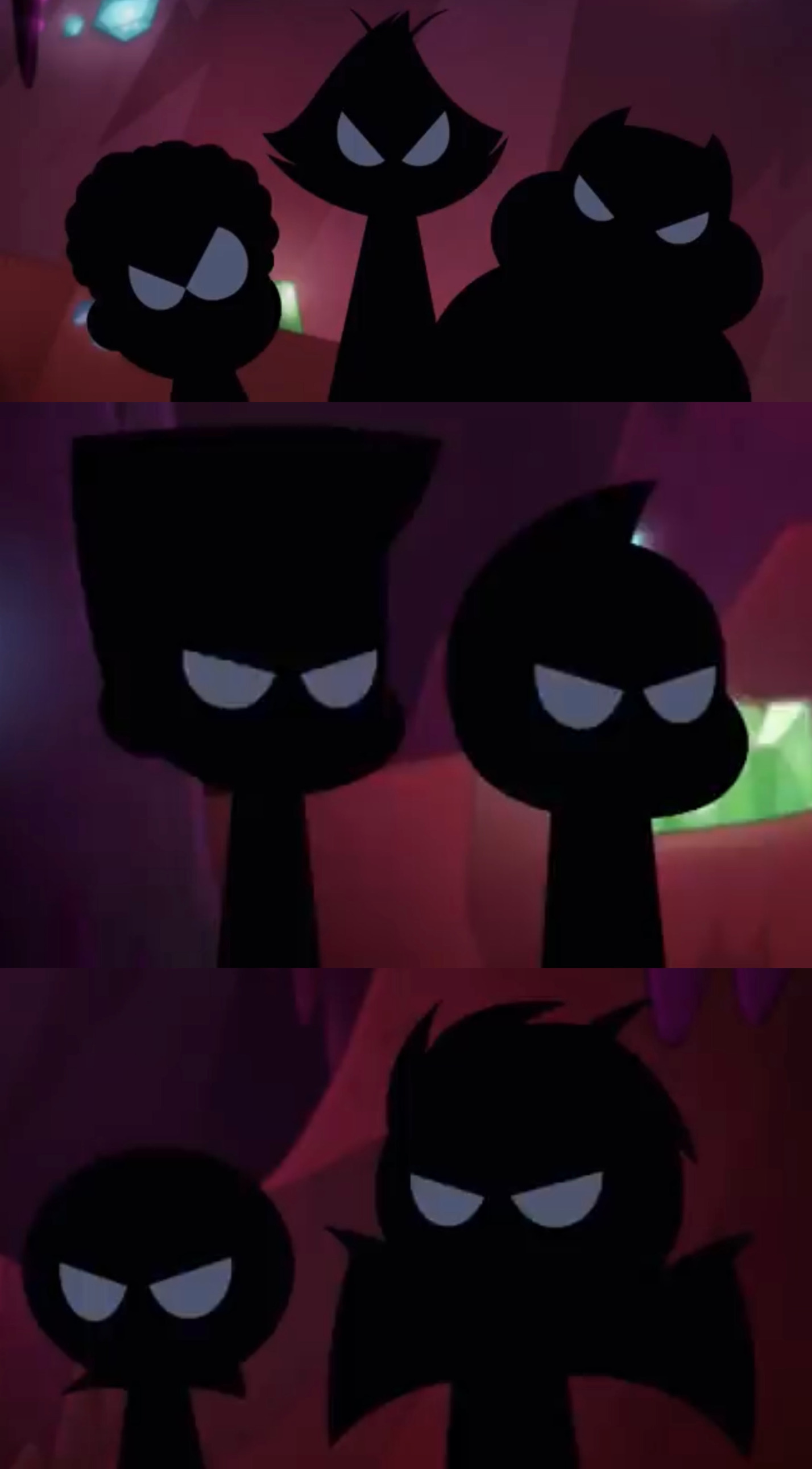 Shadow monsters Blank Meme Template
