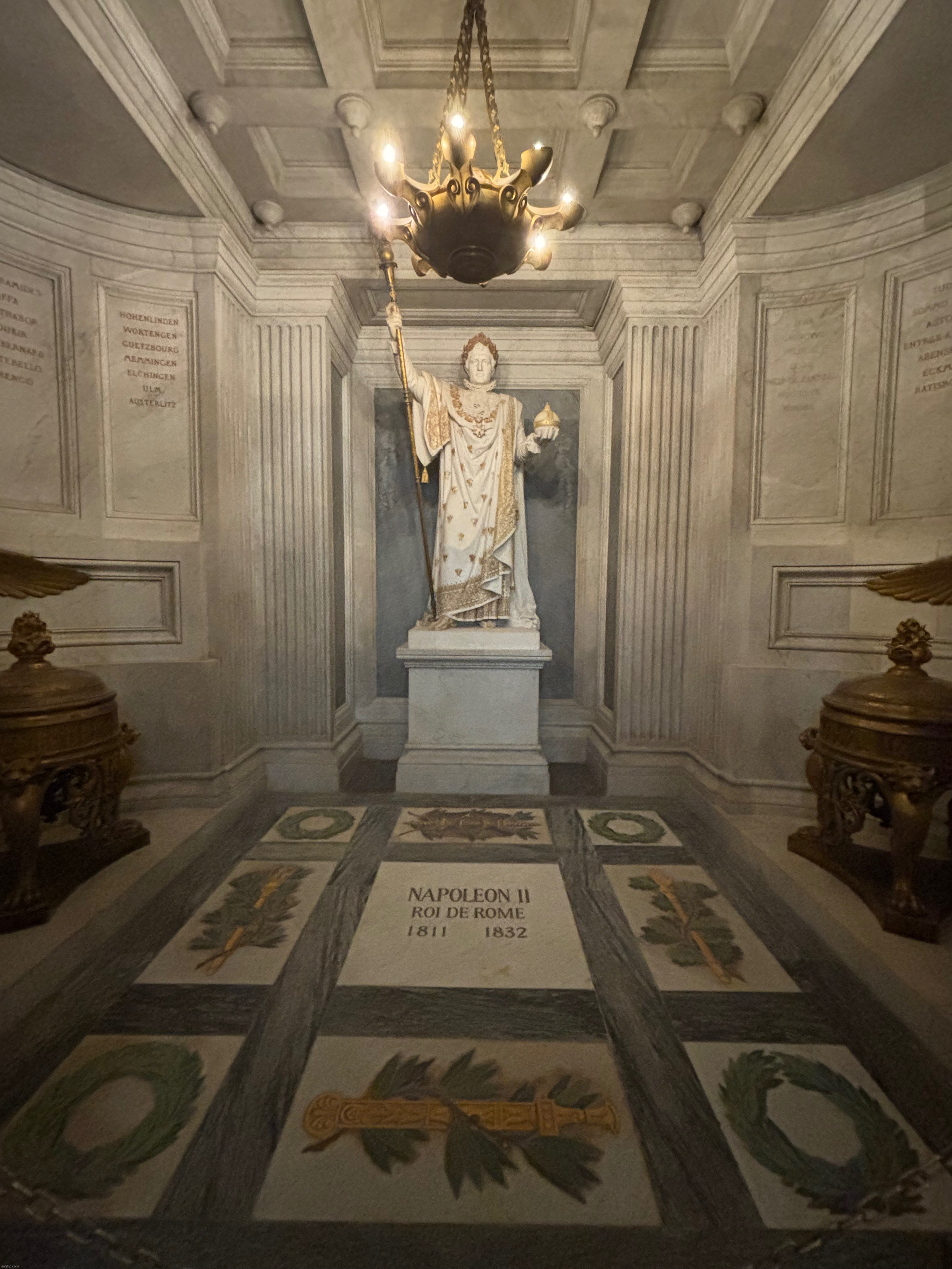 There was someone at the museum wearing a Power shirt and that really makes you wonder what Napoleon would think of chainsaw man | made w/ Imgflip meme maker
