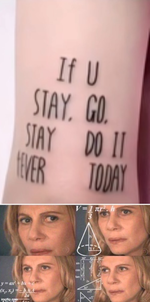 image tagged in math lady/confused lady | made w/ Imgflip meme maker