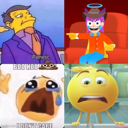 ಠ⁠_⁠ಠ | image tagged in emojini laughing then bored,emojini,the great emojini,pathetic,shitpost,bruh | made w/ Imgflip meme maker