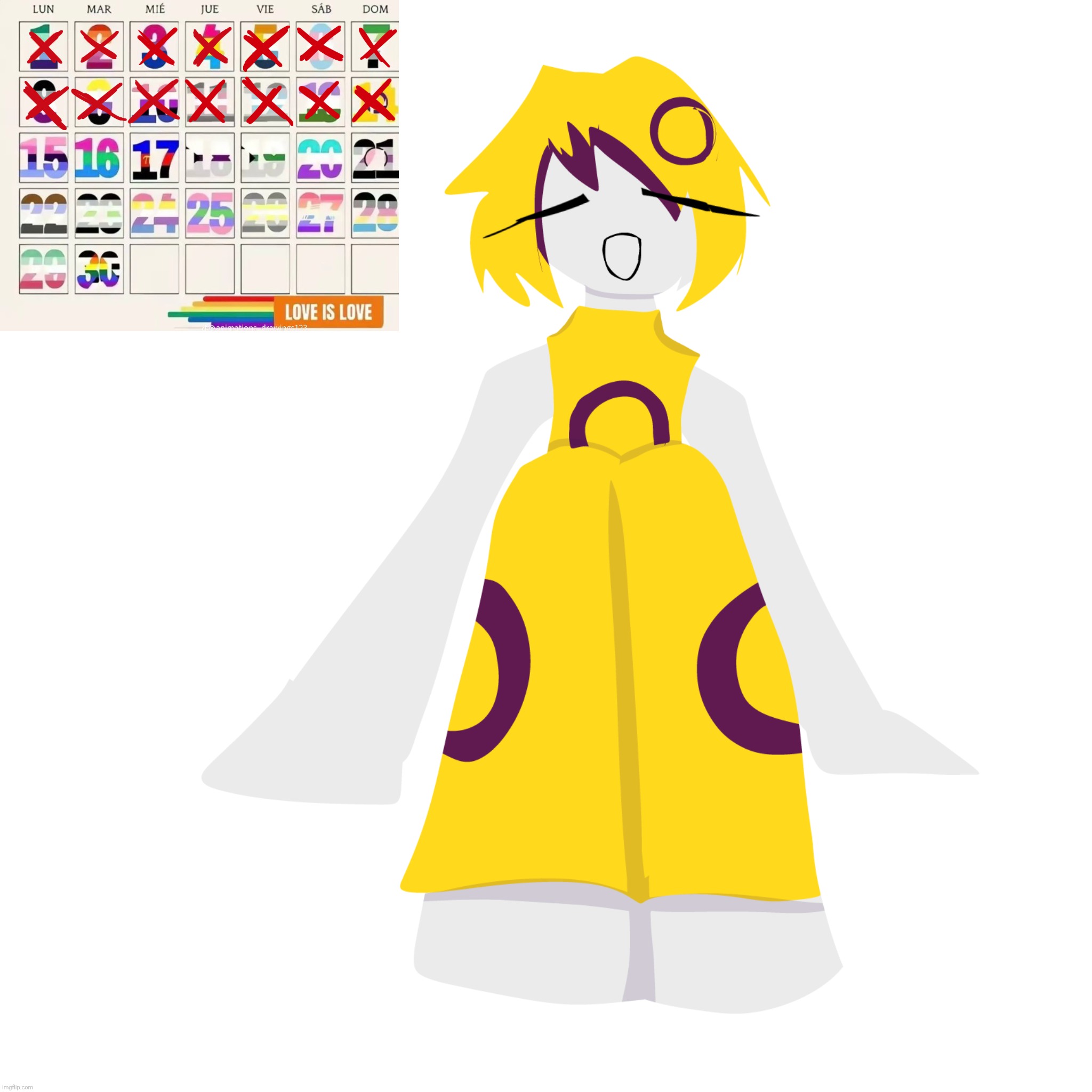 day 14 of pride doodles; i.... had no idea what to do for this flag, im sorry :') i did my best | made w/ Imgflip meme maker
