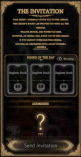 Invitation Library Of Ruina Blank Meme Template