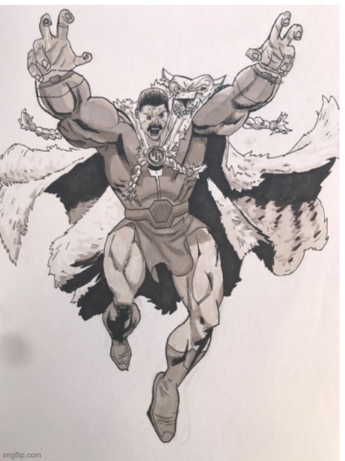 thragg drawing | image tagged in invincible,thragg | made w/ Imgflip meme maker