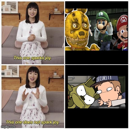 Smg4 or piemations? | image tagged in smg4,fnaf,piemations | made w/ Imgflip meme maker