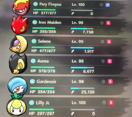 The new and quite frankly improved Legends Arceus team. | image tagged in pokemon | made w/ Imgflip meme maker