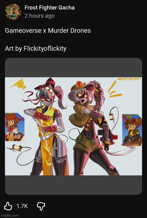 AW YEAH! THIS IS HAPPENING! | image tagged in murder drones,gameoverse,glitch productions,fanart,youtube,you have been eternally cursed for reading the tags | made w/ Imgflip meme maker