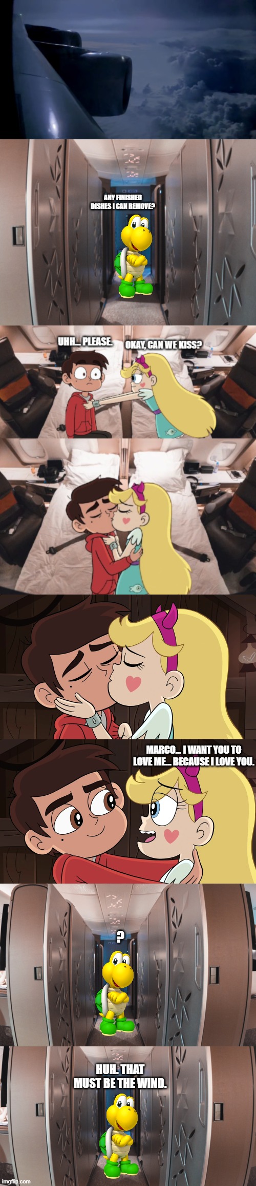 any finished dishes i can remove? Marco... I want you to love me... because I love you. ? huh. that must be the wind. | made w/ Imgflip meme maker