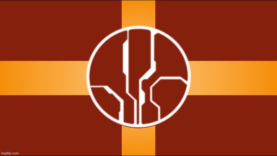hello there | image tagged in forerunner ecumene flag | made w/ Imgflip meme maker