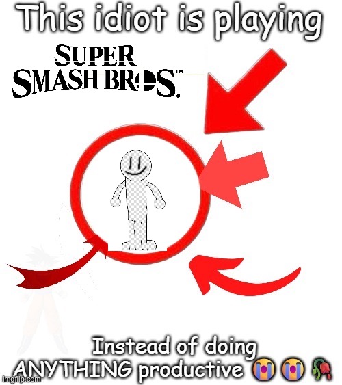 Also new oc info in coms | image tagged in this idiot is playing | made w/ Imgflip meme maker