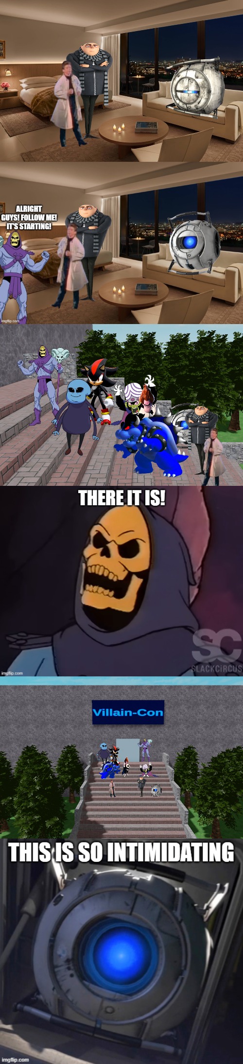 Welcome to Villain-Con | made w/ Imgflip meme maker