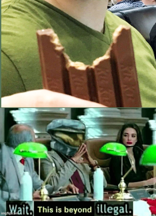 WHAT KIND OF WAR CRIME IS THIS | image tagged in wait this is beyond illegal,kitkat,wait thats illegal,memes,cursed image | made w/ Imgflip meme maker