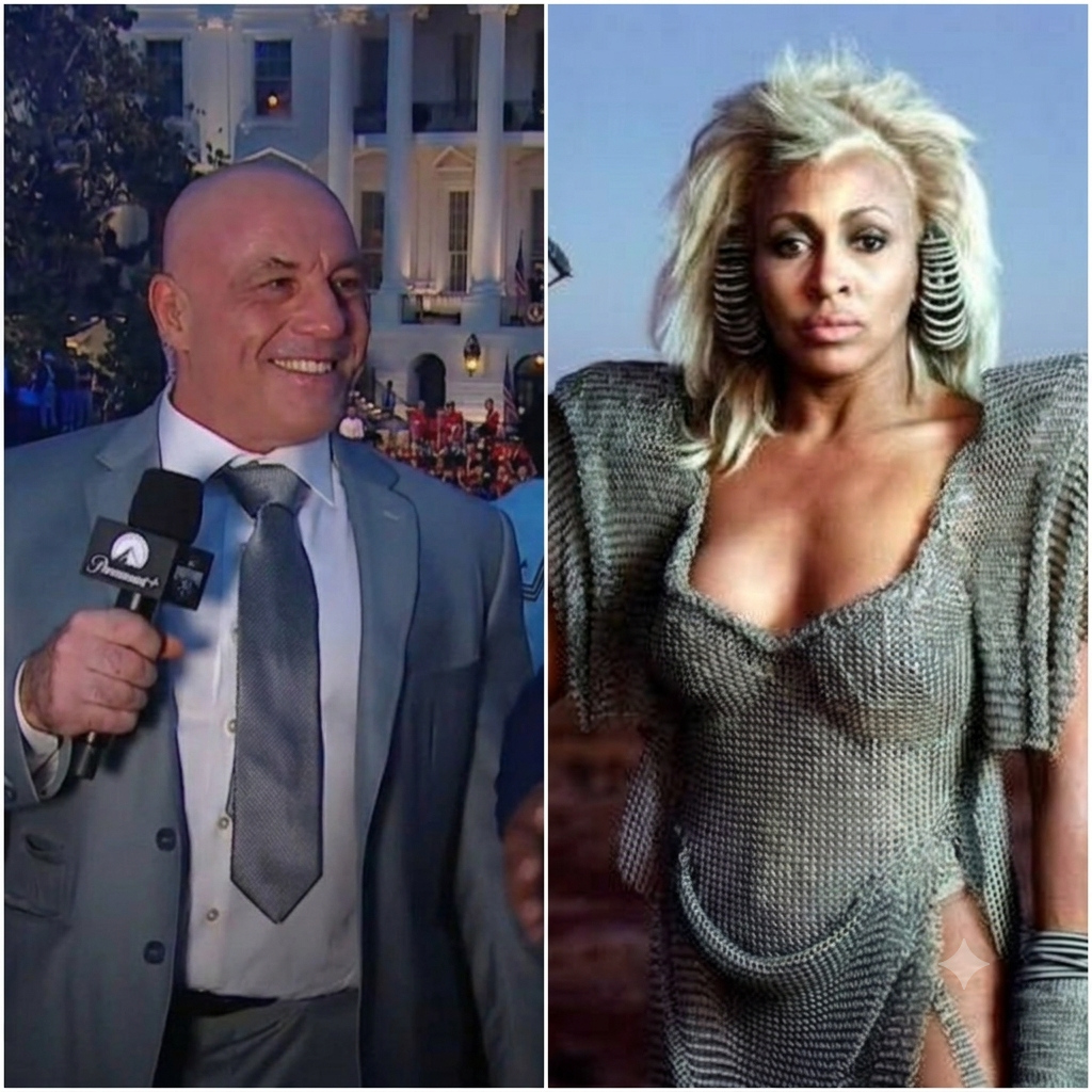 Rogan tina thunderdome ufc white house Blank Meme Template