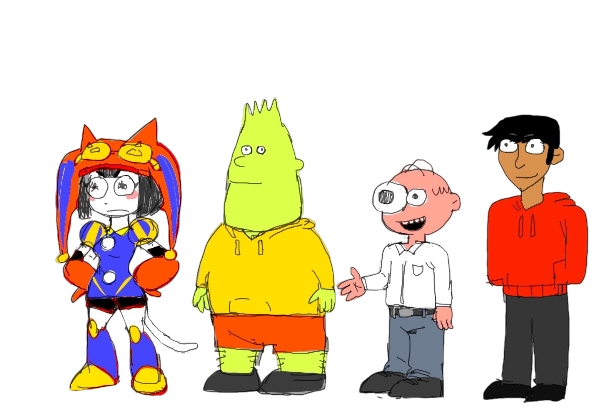 Bomni, Bort Zimpsons, Zim Zimping, Ronny Blank Meme Template