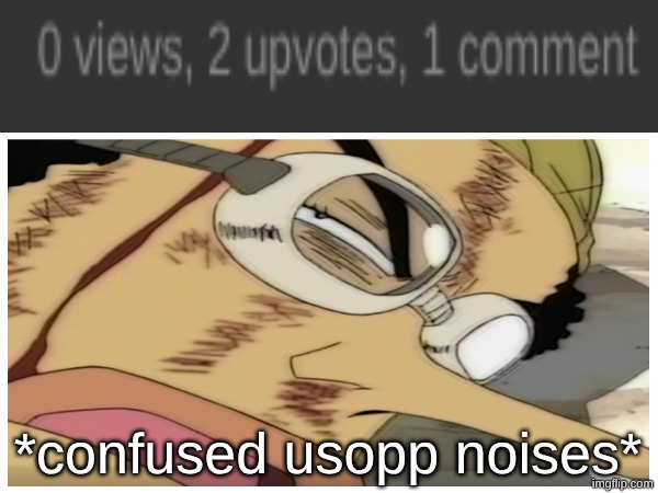how does this work? | *confused usopp noises* | image tagged in idk,usopp,anime | made w/ Imgflip meme maker