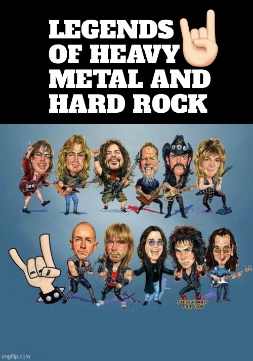 This one goes up to 11! | 🤘🏻 | image tagged in heavy metal,legends,caricatures,eleven,hard rock,artwork | made w/ Imgflip meme maker