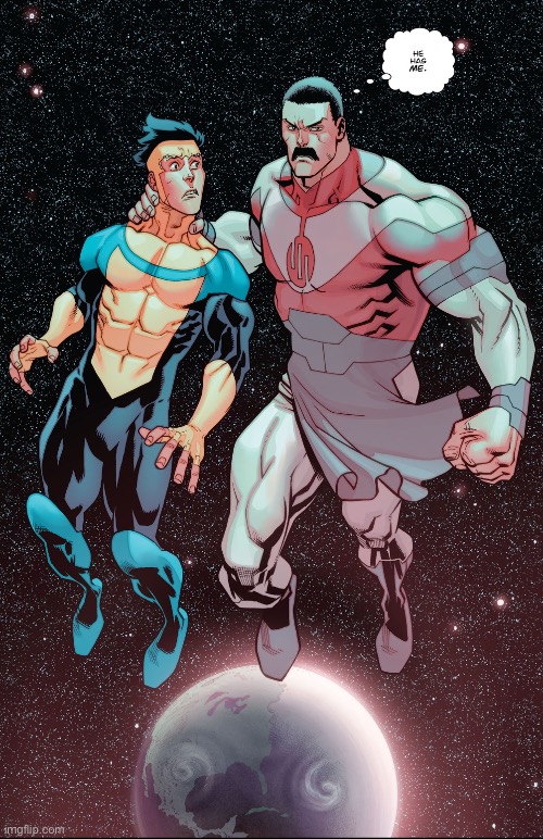 he has me invincible panel | image tagged in he has me invincible panel | made w/ Imgflip meme maker