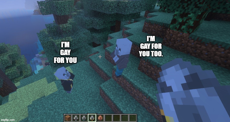 Illagers | i'm gay for you too. i'm gay for you | image tagged in illagers | made w/ Imgflip meme maker