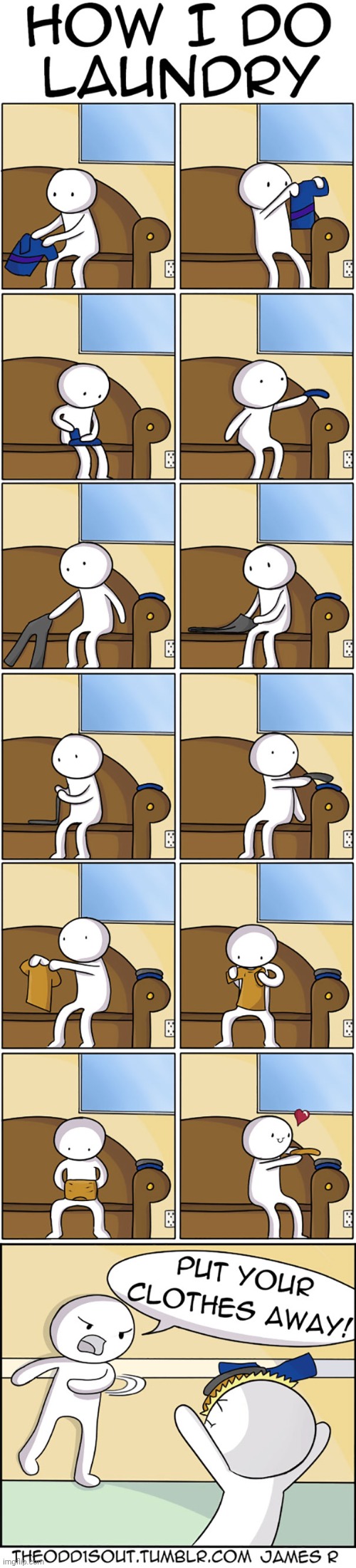 Laundry | image tagged in laundry,clothes,clothing,theodd1sout,comics,comics/cartoons | made w/ Imgflip meme maker
