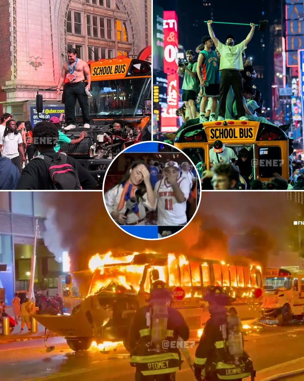 If You're Happy Burn a Bus Blank Meme Template