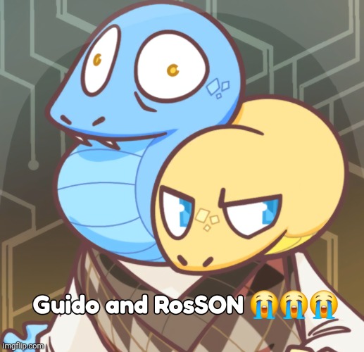 Guido and RosSON | image tagged in guido and rosson,toon universe | made w/ Imgflip meme maker