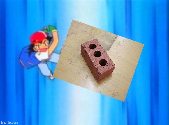 Ash throws Pokéball | image tagged in ash throws pok ball | made w/ Imgflip meme maker