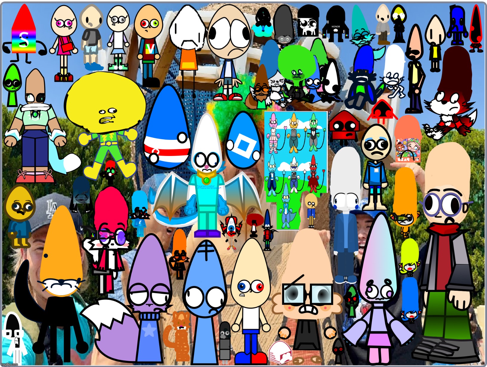 EggHead Collection Part 1 | image tagged in scratch,egg,eggs,character,characters,collection | made w/ Imgflip meme maker