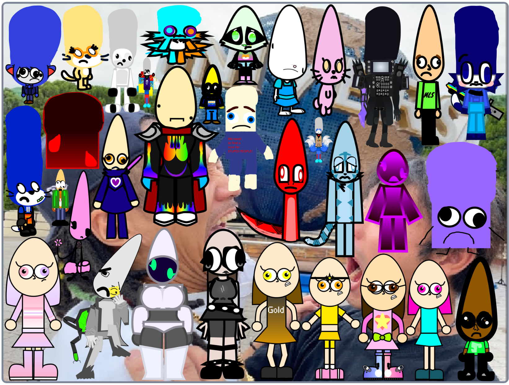 High Quality EggHead Collection Part 3 Blank Meme Template