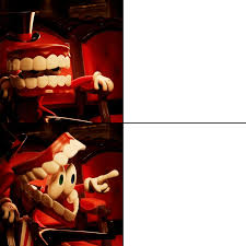 Caine reaction Blank Meme Template