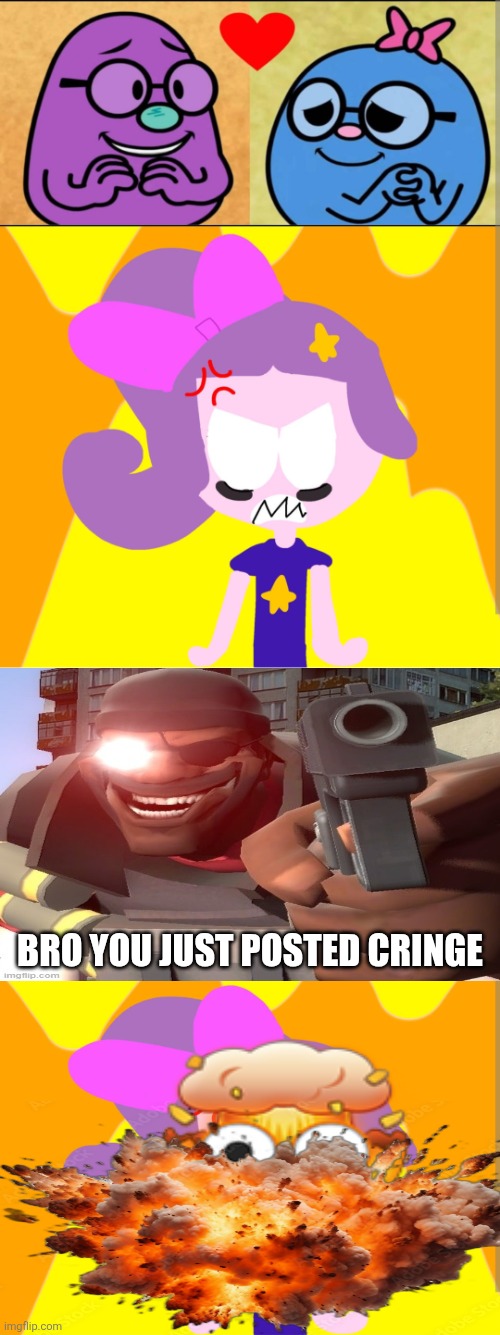 Demoman kills Edith69 for being a degenerate.exe | BRO YOU JUST POSTED CRINGE | image tagged in whats wrong with it you fucking degenerate,deviantart,demoman,team fortress 2,edith83 | made w/ Imgflip meme maker