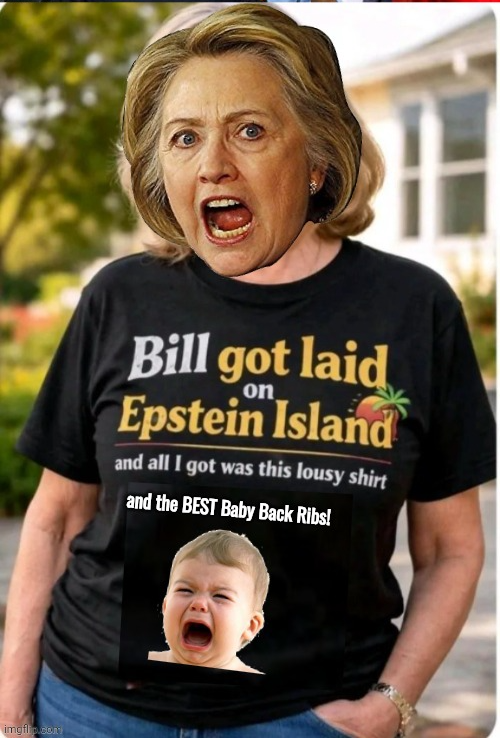 Hillary misses those fresh ribs Blank Meme Template