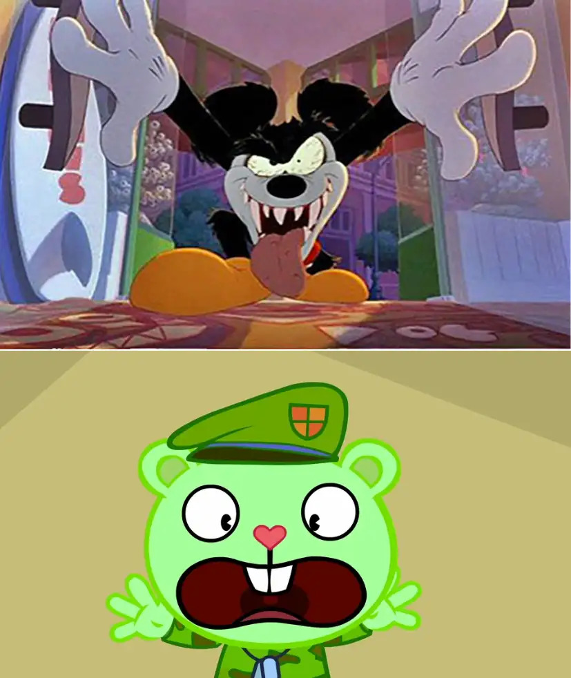 NOT FLIPPY Blank Meme Template