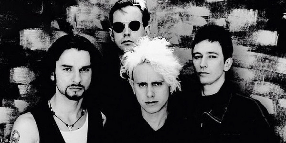 does anyone else like depeche mode here | image tagged in depeche mode | made w/ Imgflip meme maker